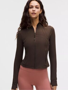 Lululemon Define Cropped Jacket Ribbed Nulu